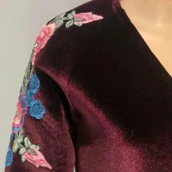 Anne Fontaine velour dress - Picture 4 of 12